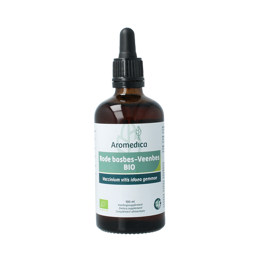 Aromedica Rode bosbes gemmo tinc - Vaccinium vitis idaea bio 100.00 Milliliter