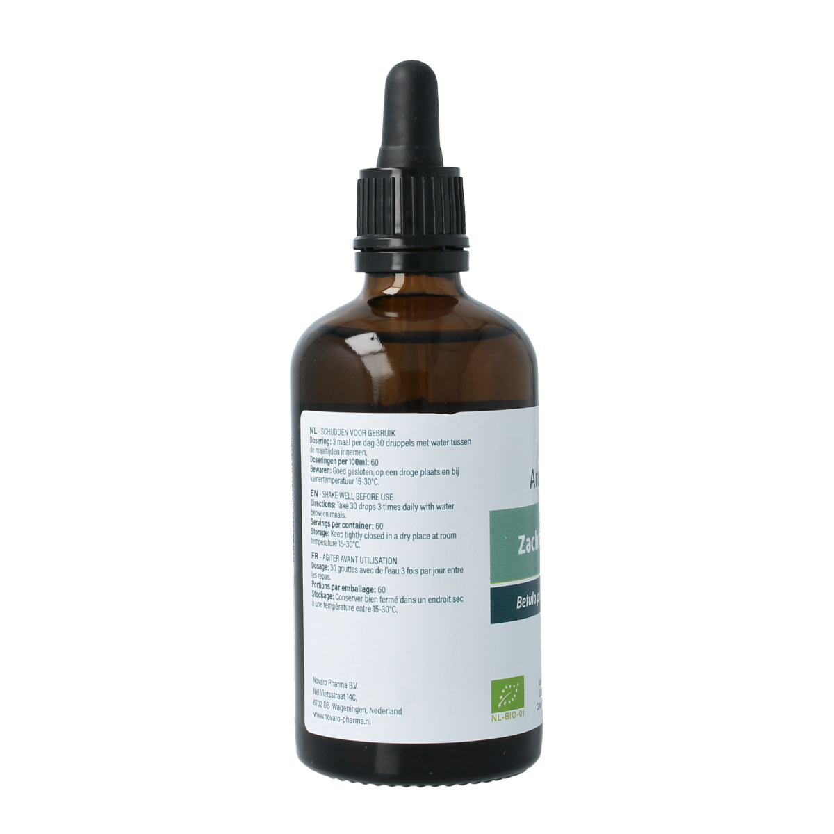 Aromedica Zachte Berk gemmo tinctuur - Betula pubescens bio 100.00 Milliliter