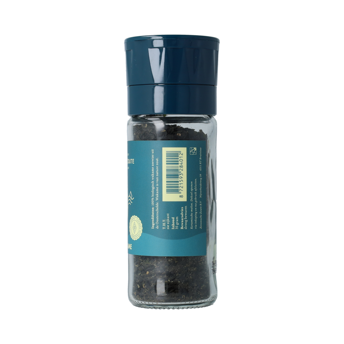 Zeeuwsche Zoute Keramische Molen 100% wakame 35.00 Gram
