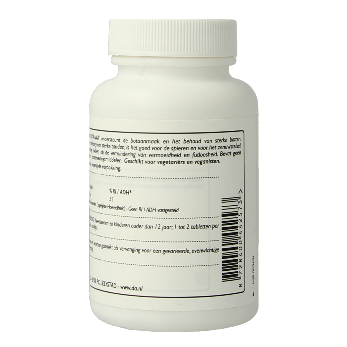 DA Magnesium citraat 60.00 Tabletten
