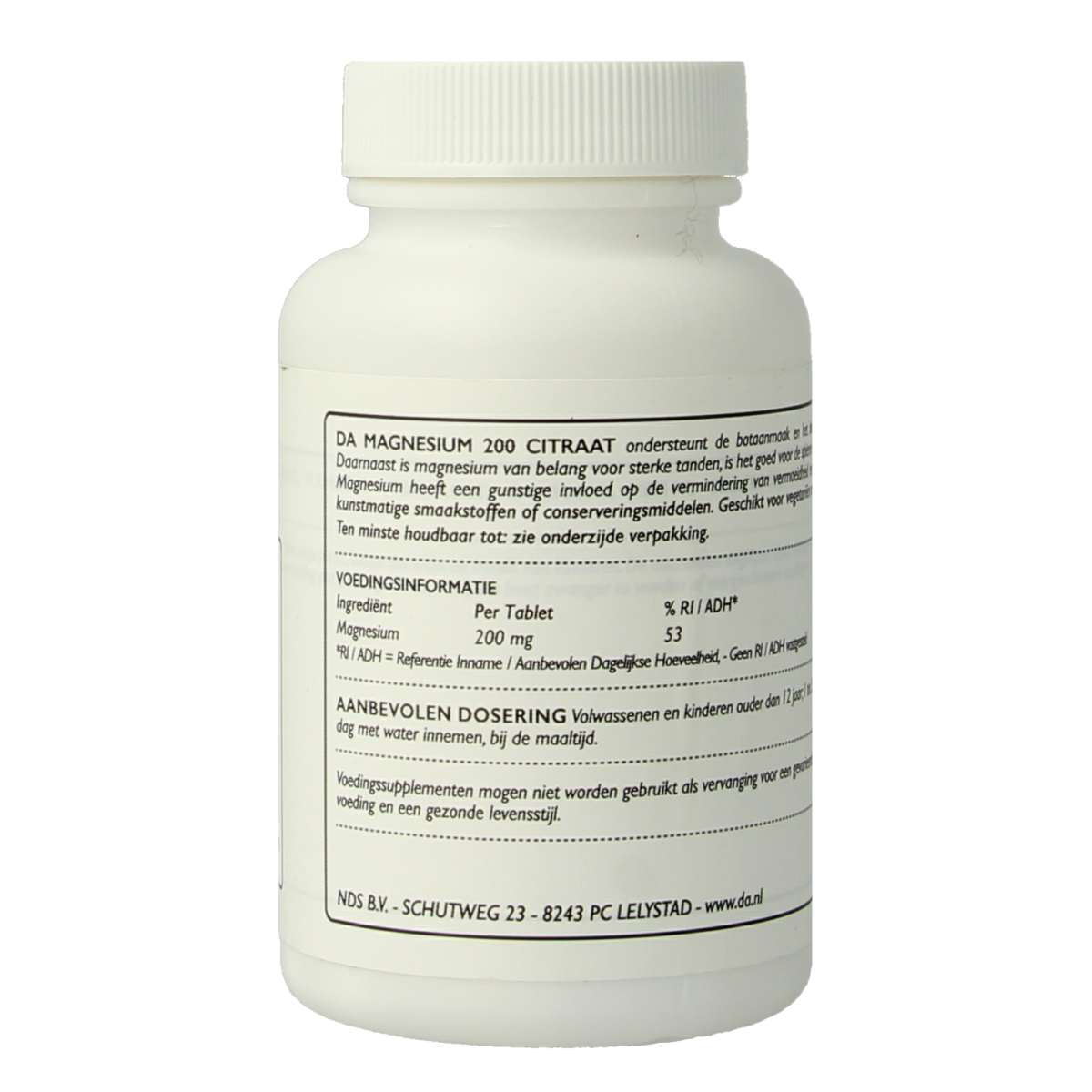 DA Magnesium citraat 60.00 Tabletten