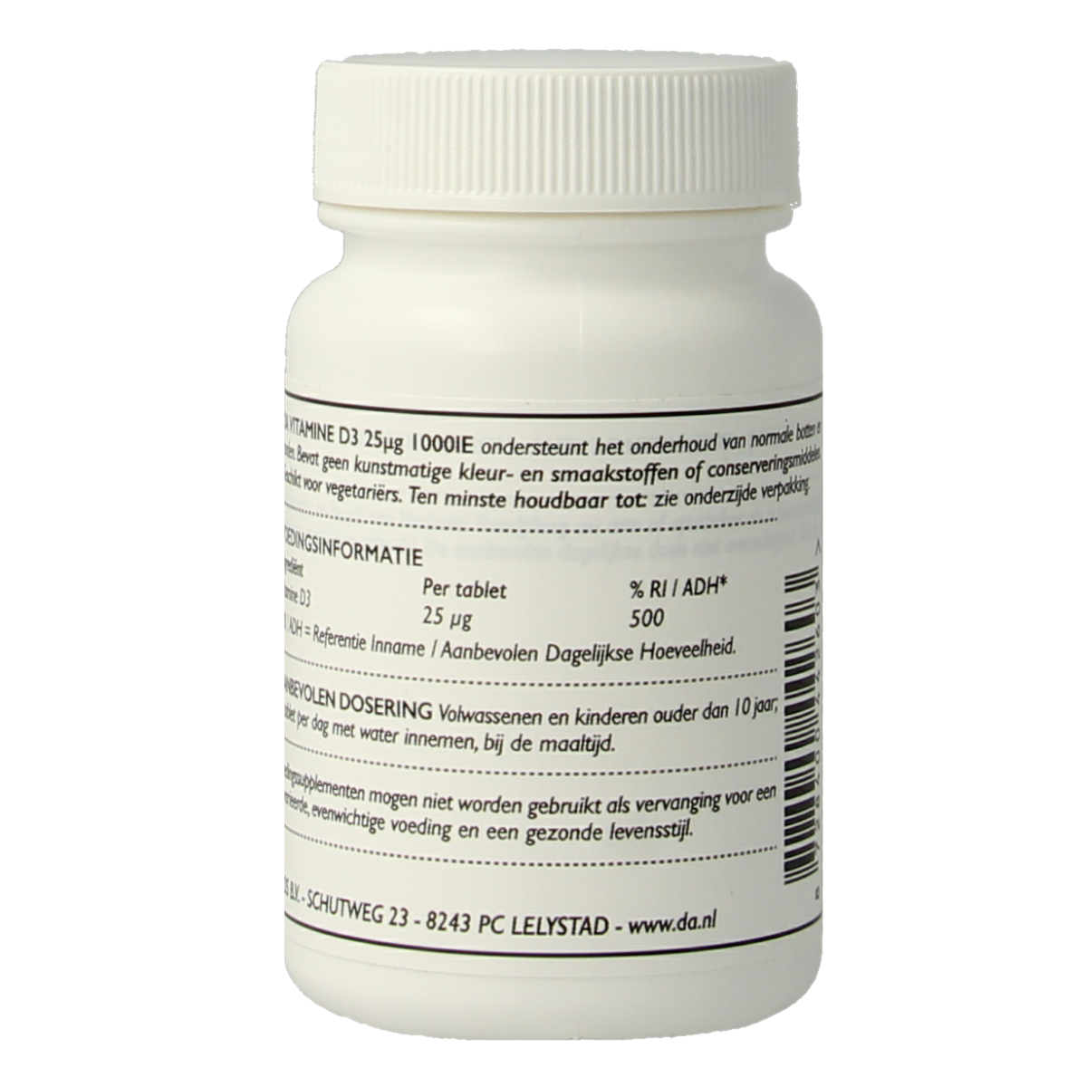 DA Vitamine D3 25mcg 300.00 Tabletten