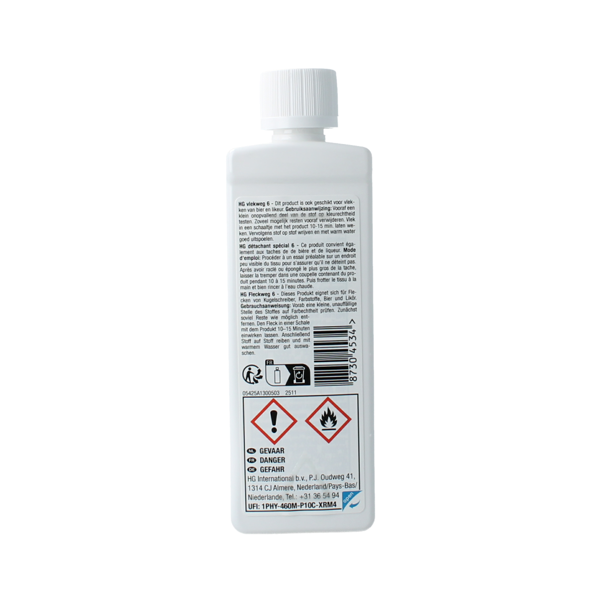 HG Vlekweg nr. 6 balpen/ kleurstofvlekken 50.00 Milliliter