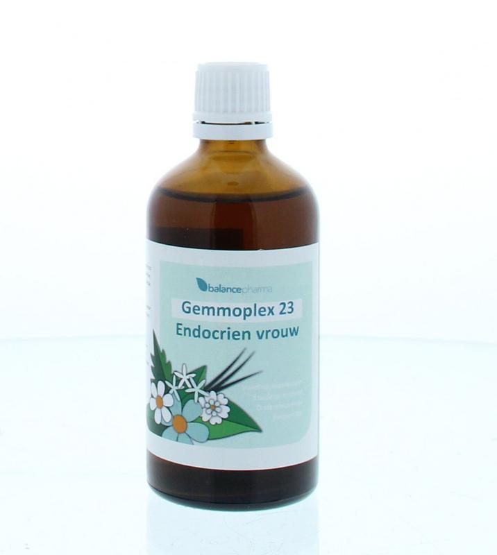 Balancepharma HGP023 Gemmoplex endocrien vrouw 100 Milliliter