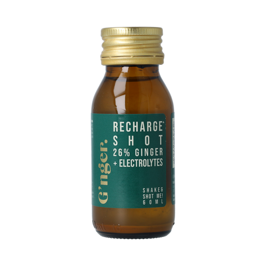 G'nger Shot gember vruchtensap recharge 60.00 Milliliter