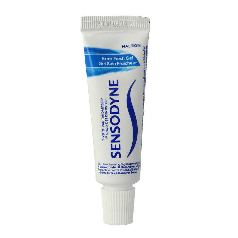 Sensodyne Tandpasta extra fresh gel mini 15 Milliliter