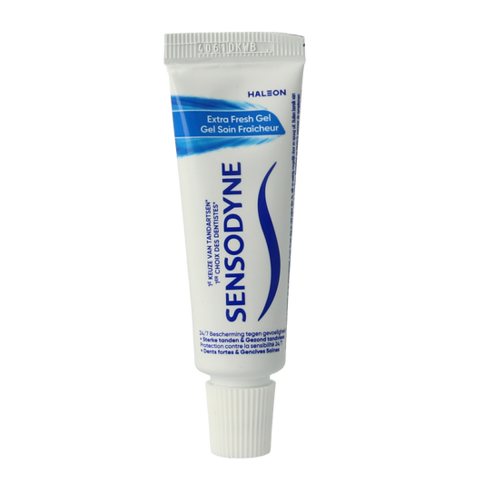 Sensodyne Tandpasta extra fresh gel mini 15.00 Milliliter