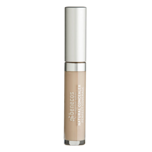 Benecos Natural Beauty beige concealer in a 5ml tube, featuring a natural make-up product for even skin tone.