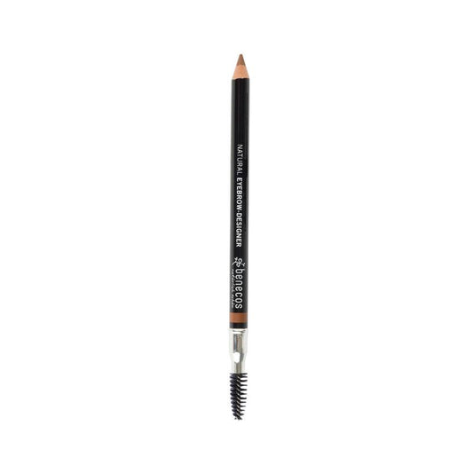 Benecos natural beauty Wenkbrauw potlood licht bruin 1 Stuks