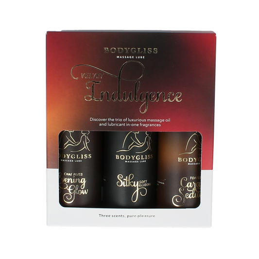 Bodygliss Velvet indulging three-pack travel edition 150.00 Milliliter