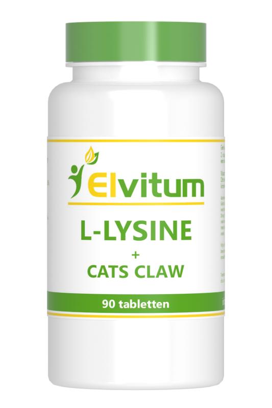 Elvitum  L-Lysine cats claw 90 Tabletten