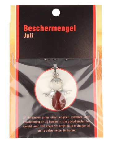 Ruben Robijn Beschermengel July hanger, decorative metal hanger with protective angel design for home decor.