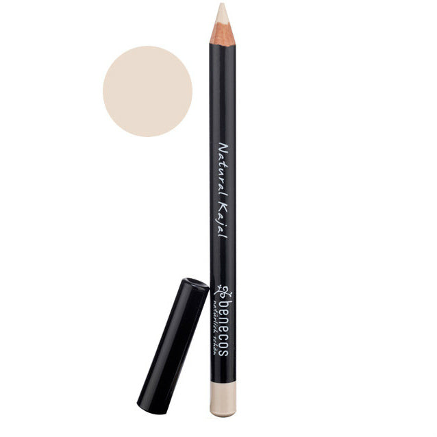 Benecos natural beauty Natural kajal eyepencil wit 1 Stuks