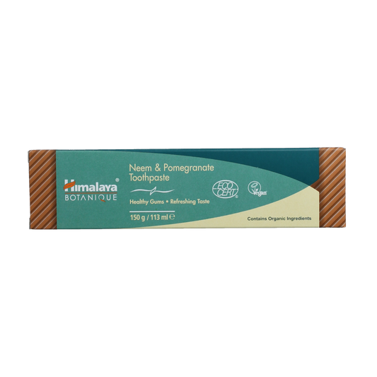 Himalaya Neem pomegranate tandpasta org 150.00 Gram