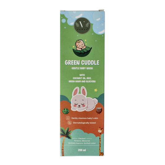 Vanan Green cuddle baby wash gentle 200.00 Milliliter