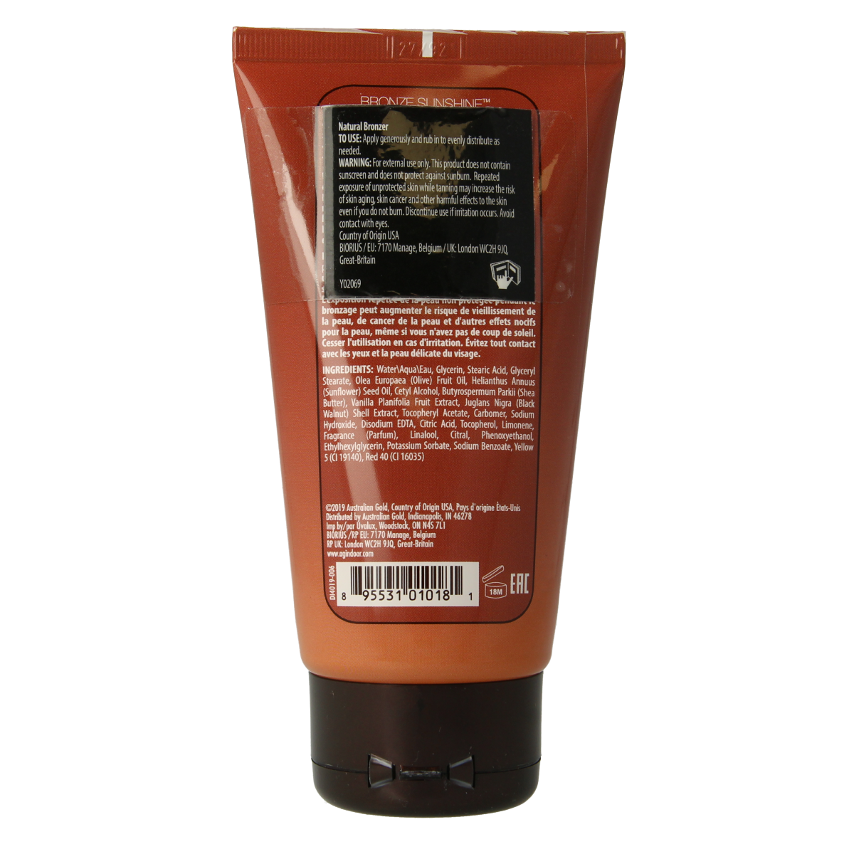 Australian Gold Bronze sunshine natural bronzer  133.00 Milliliter