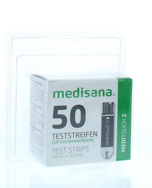 Medisana Meditouch 2 teststrips 50.00 Stuks