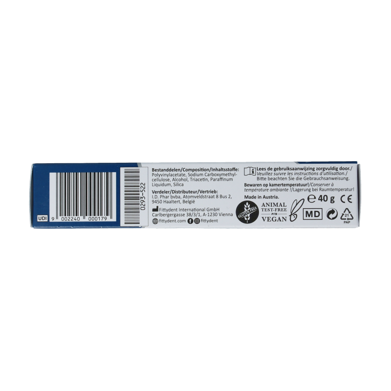 Fittydent Kleefpasta 40 Gram