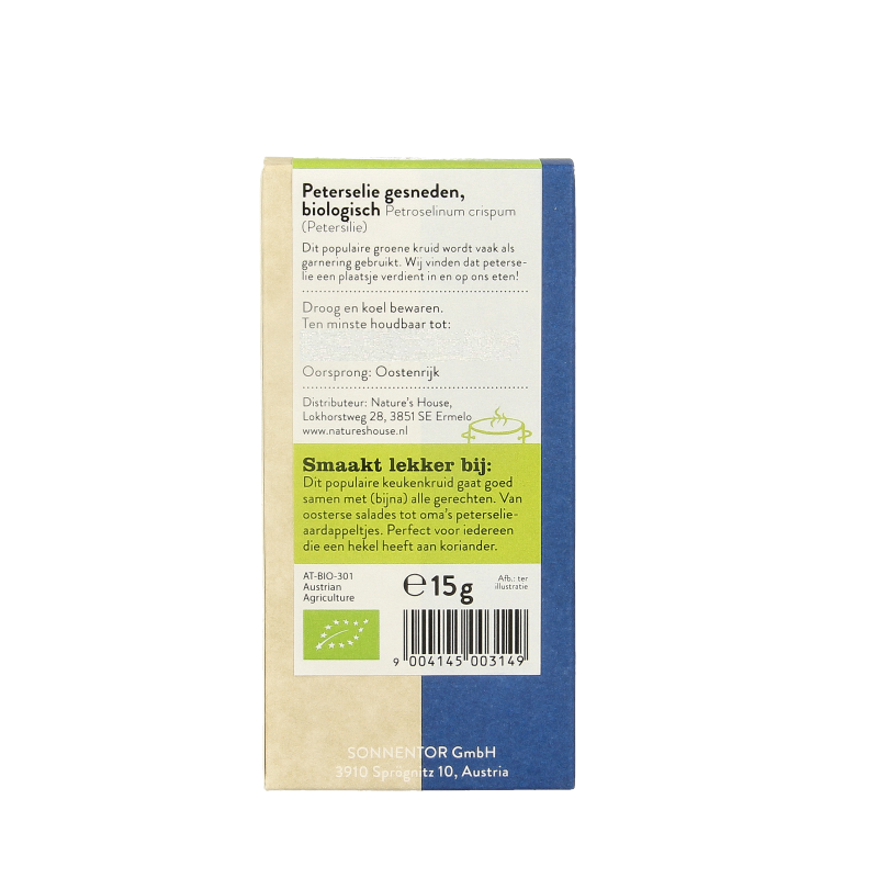 Sonnentor Peterselie bio 15 Gram