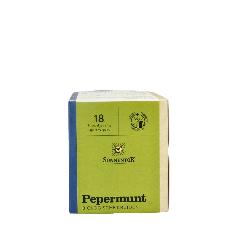Sonnentor Pepermunt thee bio 18 Zakjes