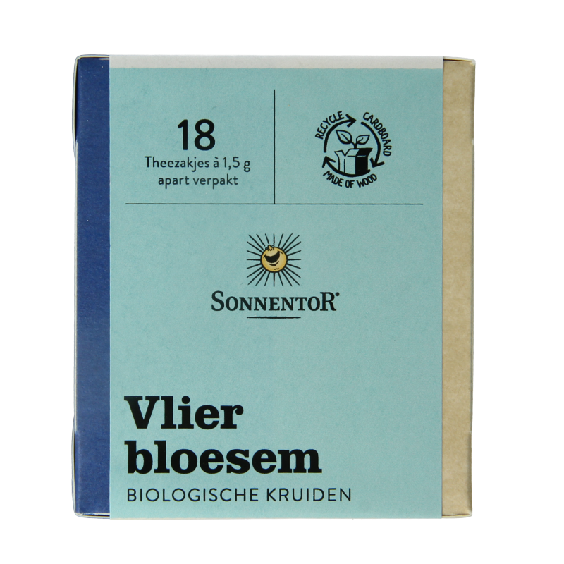 Sonnentor Vlierbloesem thee bio 18 Zakjes