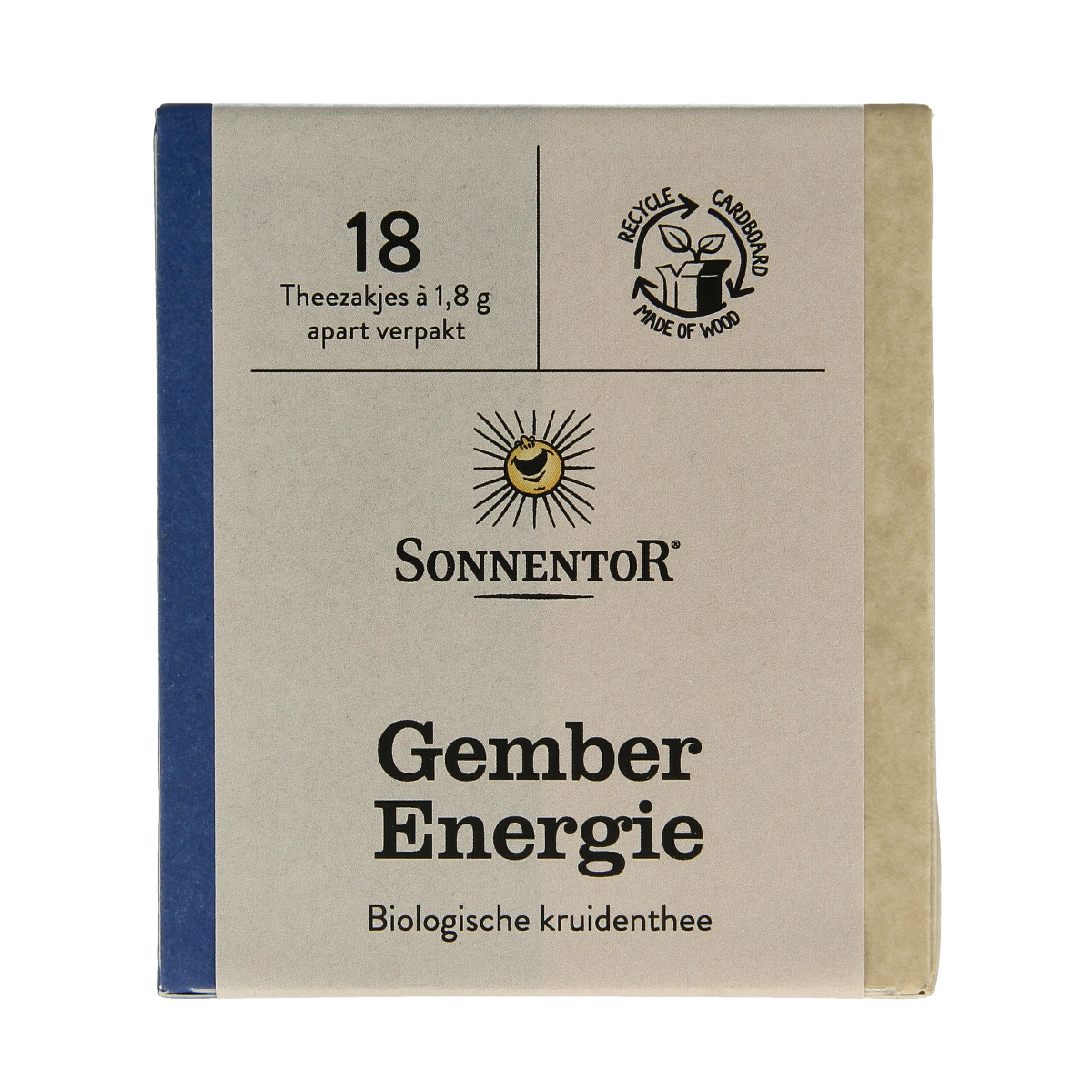 Sonnentor Gember energie thee bio 18.00 Zakjes