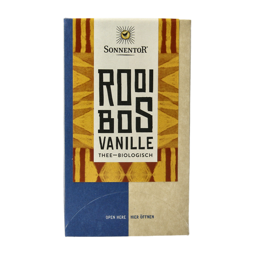 Sonnentor Rooibos & vanille bio 18.00 Stuks