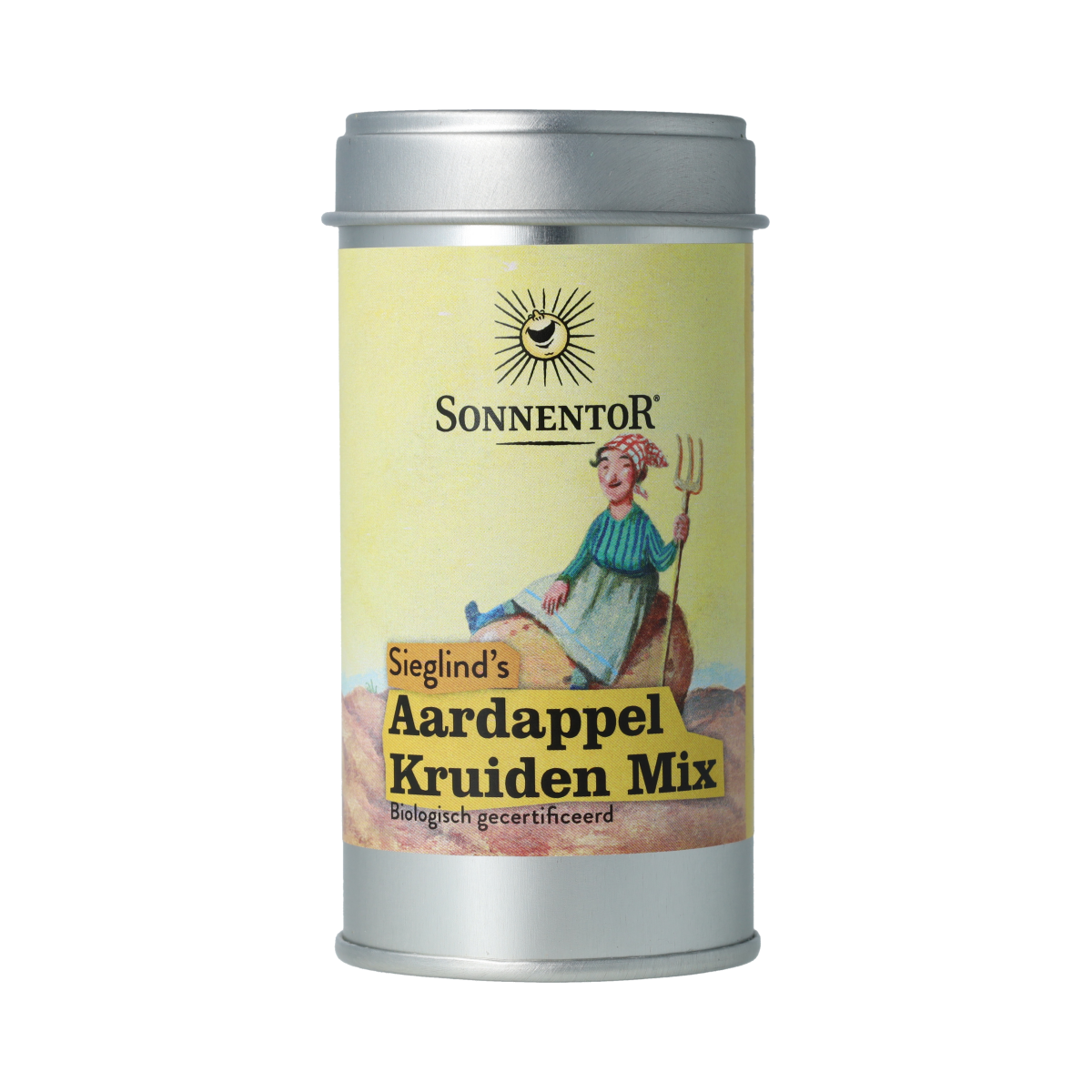 Sonnentor Sara aardappelkruiden metalen bus bio 22.00 Gram