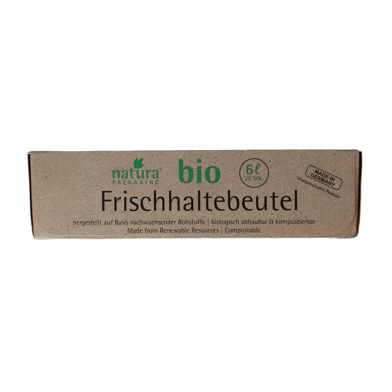 Biomat Natura compost lunchzak 6 liter 20 Stuks