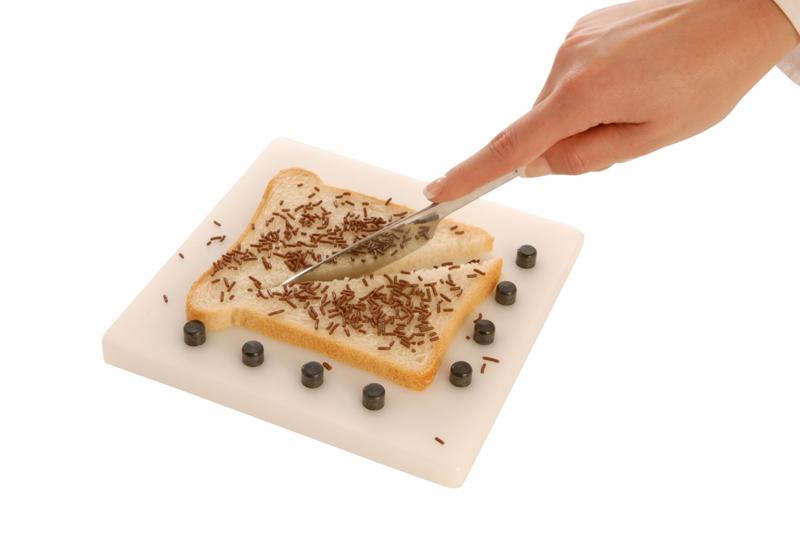 Able 2 Snijplank noppenbord wit 1 Stuks
