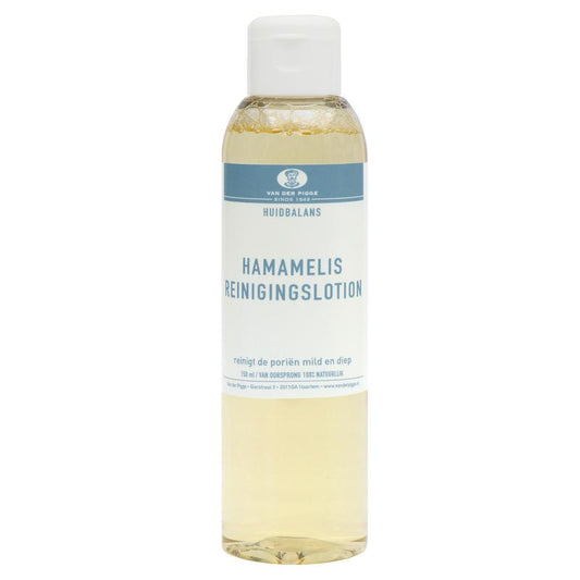 van der Pigge Huidbalans reinigingslotion met hamamelis in 150 ml, gezichtsverzorging voor een frisse huid
