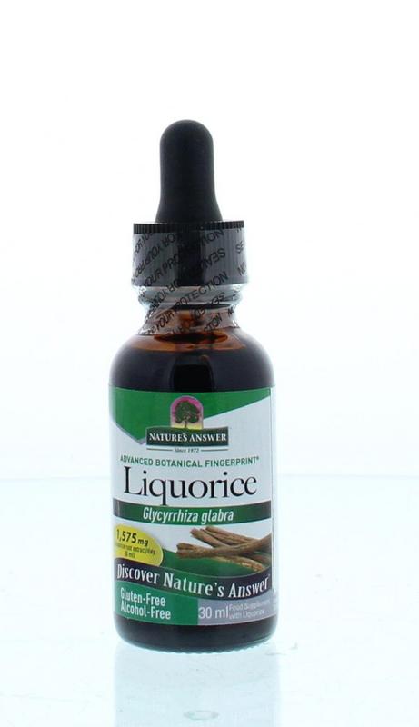 Natures Answer Zoethout extract alcoholvrij 30 Milliliter