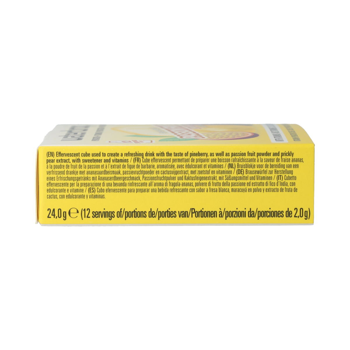 Waterdrop Microdrink Sky Passion Fruit effervescent tablets in a pack of 12, colorful tablets for flavored water enhancement.