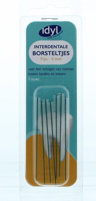 Idyl Op=Op Interdentaal borstels fijn 5mm 7.00 Stuks