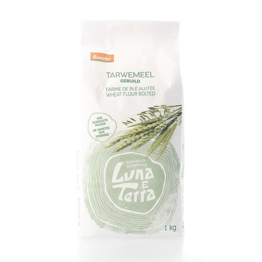Luna E Terra Tarwemeel gebuild demeter bio 1.00 Kilogram