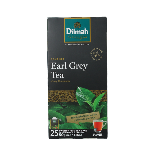 Dilmah Earl grey classic 25.00 Zakjes