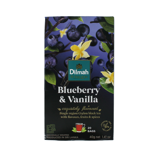 Dilmah Blueberry & vanilla fun tea 20.00 Zakjes