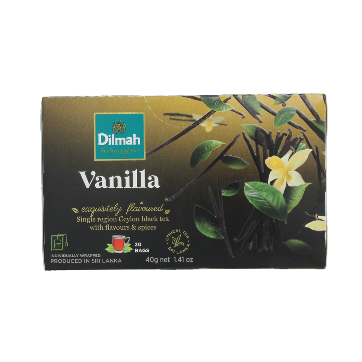 Dilmah Vanilla fun tea 20.00 Zakjes