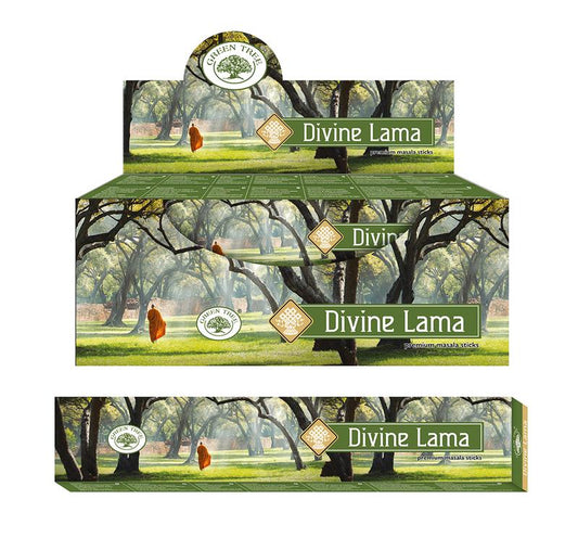 Green Tree Wierookstokjes divine llama natural 15.00 Gram