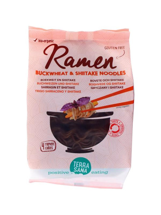 TerraSana Ramen boekweit shiitake bio 280.00 Gram