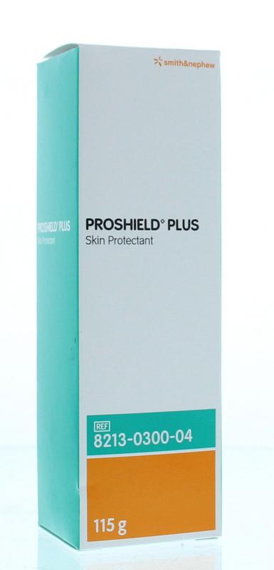 Proshield Plus skin protect body care product in a 115g container, designed for skin protection and care.