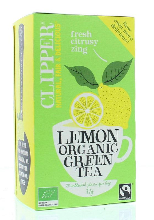 Clipper Green tea lemon bio 20.00 Zakjes