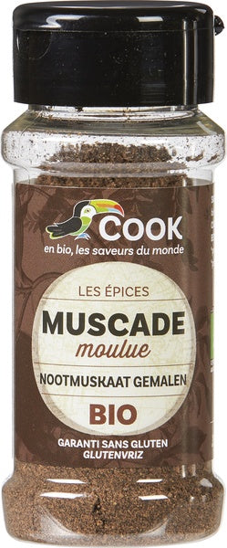 Cook Nootmuskaat gemalen bio 35.00 Gram