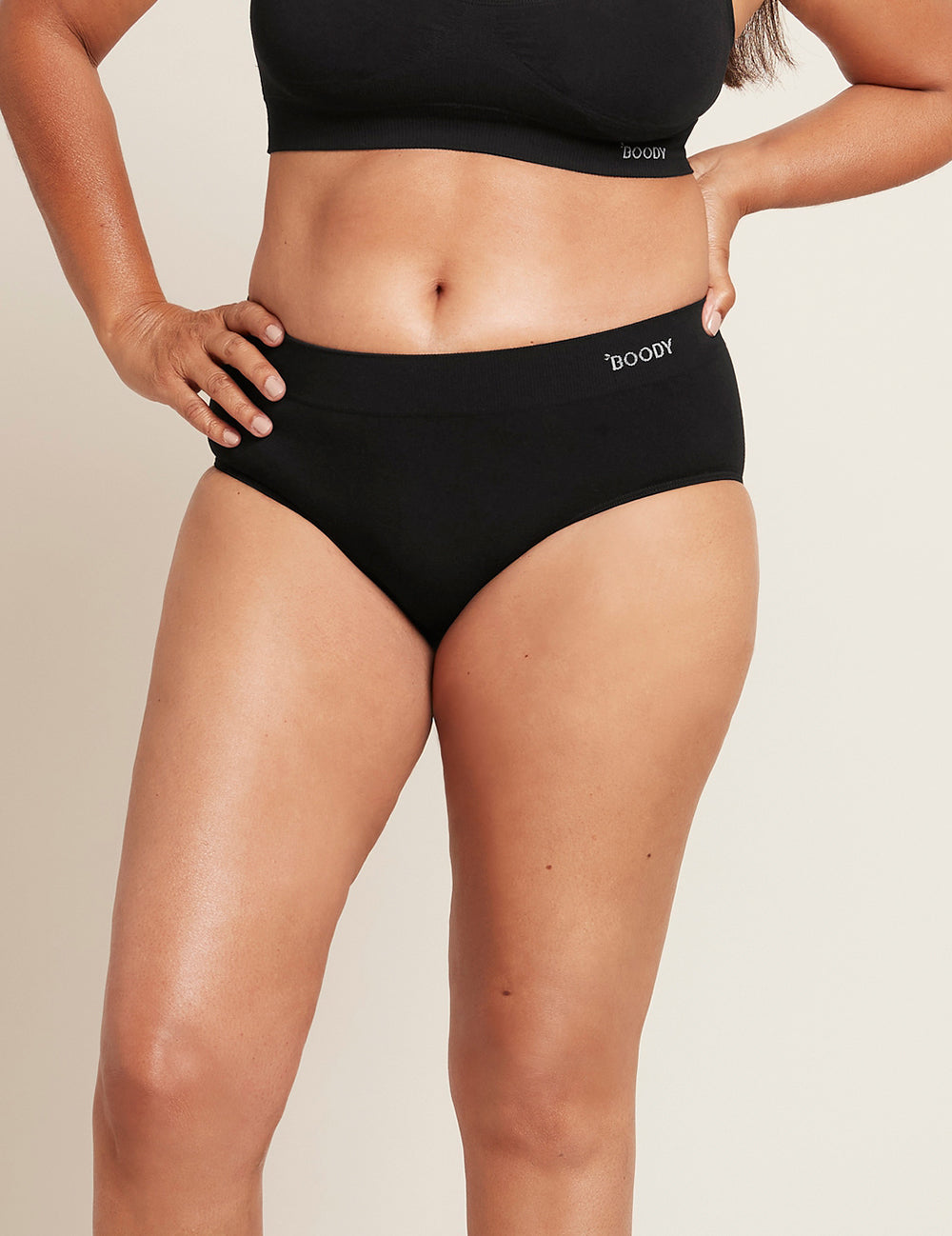 Boody  Midi heupslip zwart XL 1 Stuks