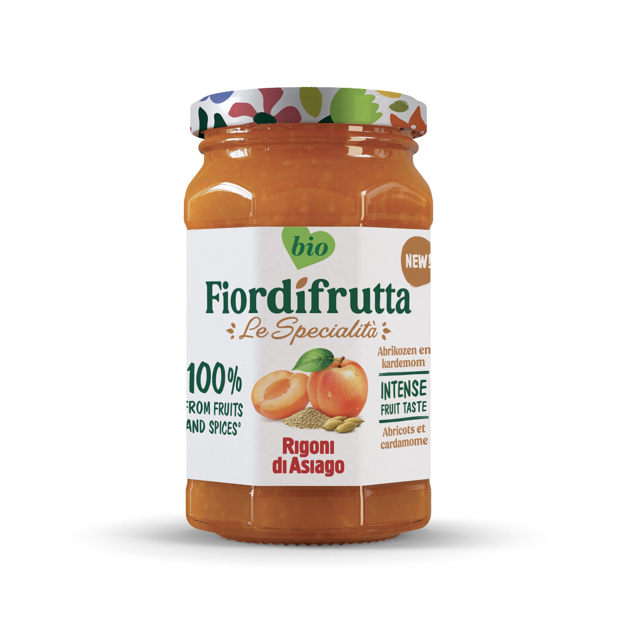 Fiordifrutta Abrikoos kardemom 250.00 Gram