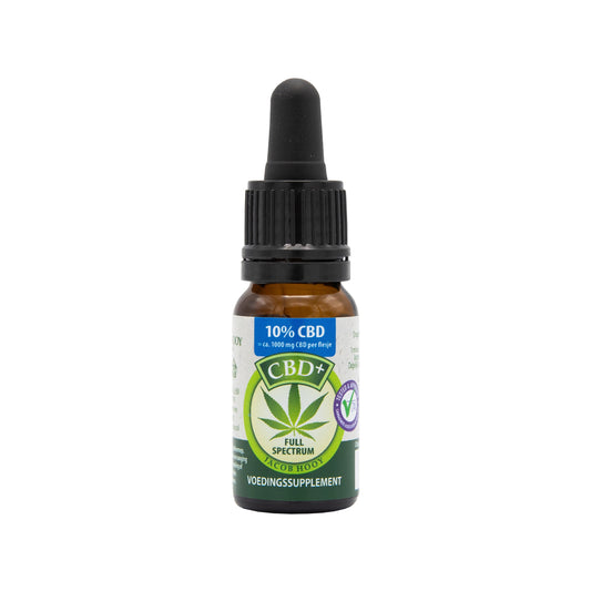 Jacob Hooy CBD Olie 10% 10.00 Milliliter