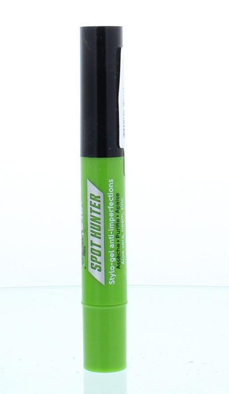 Manetik Spot Hunter organic pimple pen, 4ml, facial skincare product for targeted blemish treatment, with a sleek design and applicator.