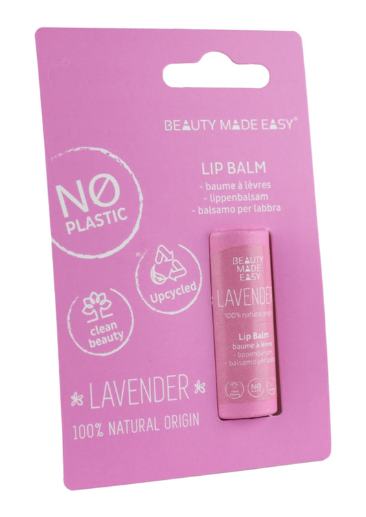 Beauty Made Easy Papertube lipbalm lavender 6.00 Gram