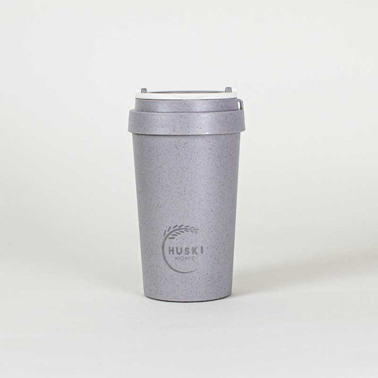 Huski Home Rice husk cup slate 400ml 400 Milliliter