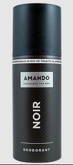 Amando Deodorant spray noir 150 Milliliter